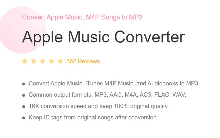 使用转换器将音乐从 Apple 下载到计算机