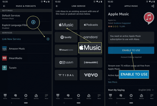 Set Up Apple Music On Amazon Echo