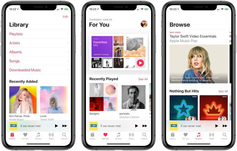 Apple Music On iPhone‌