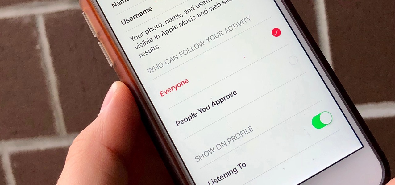 Make Apple Music Profile Private on iPhone