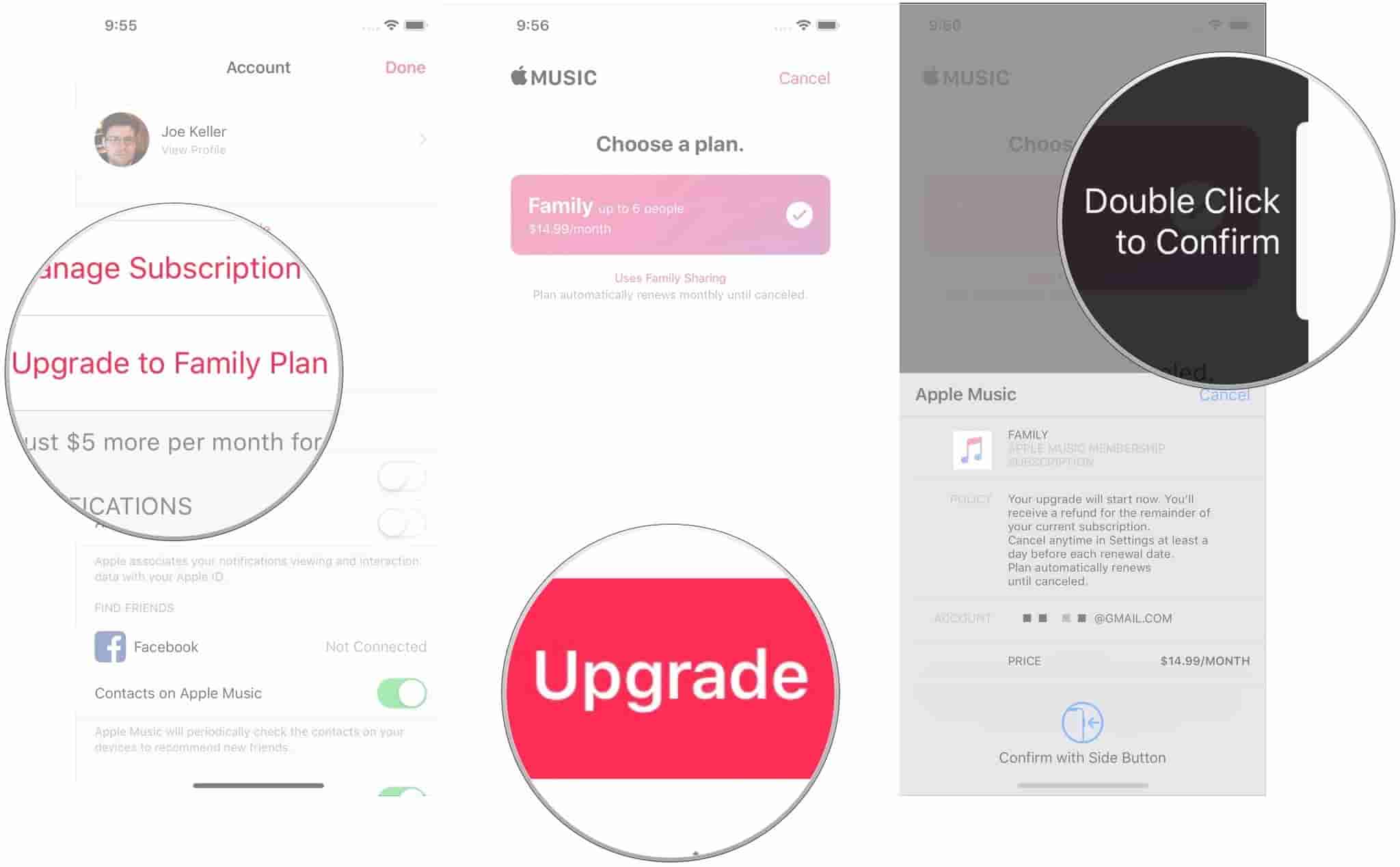 Apple Music Upgrade To Family Plan