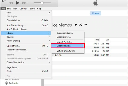 Copy Playlist From iPod Using iTunes