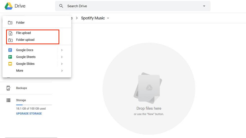 Upload File To Google Drive