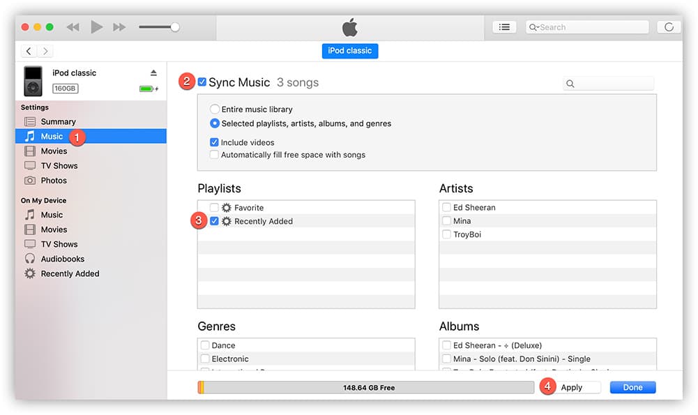 How To Transfer Music To iPod With iTunes