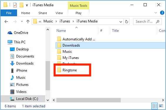 Locate Your Ringtones On Windows