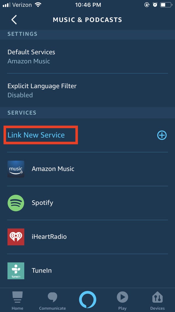 Link Apple Music with Echo Dot # alt