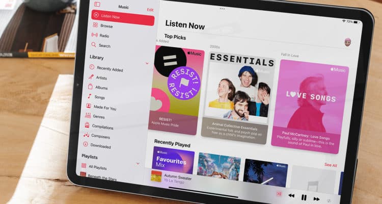 Listen To Apple Music On iPad