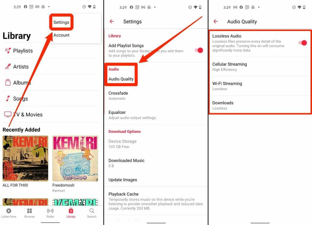 Apple Music Lossless On Android