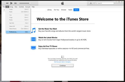 Share the iTunes Library File