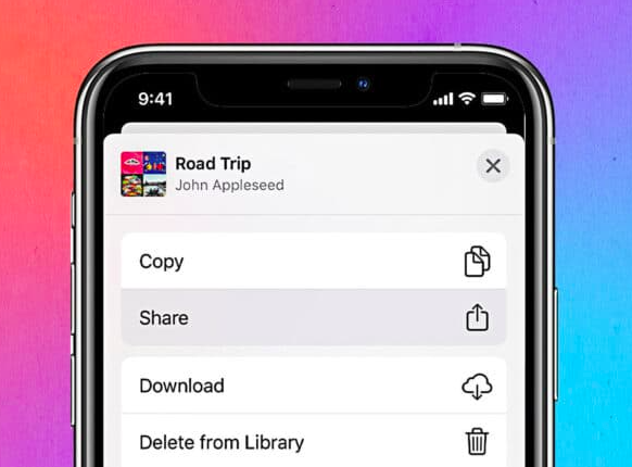 Share Apple Music Playlists with Friends