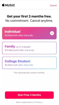 Subscribing to Apple Music Using Your iPhone
