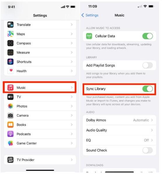 Why Songs Disappeared From Apple Music 2024 Recover Guide   Sync Library Settings Iphone 