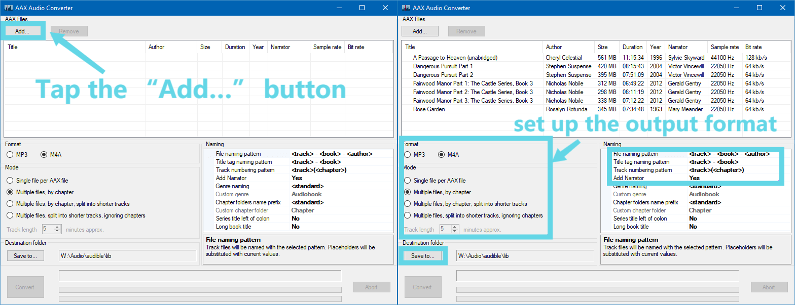 AAX Audio Converter Conversion Process A Short Tutorial