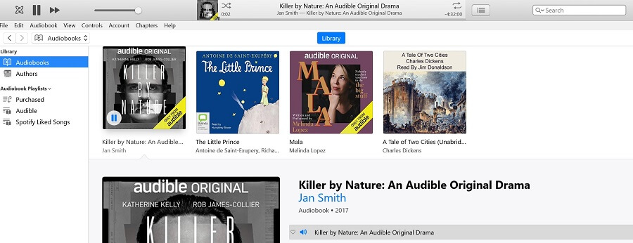 Find All Your Audiobooks In Library