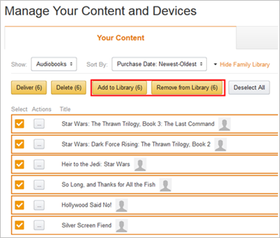 Share Contents With Your Family Members