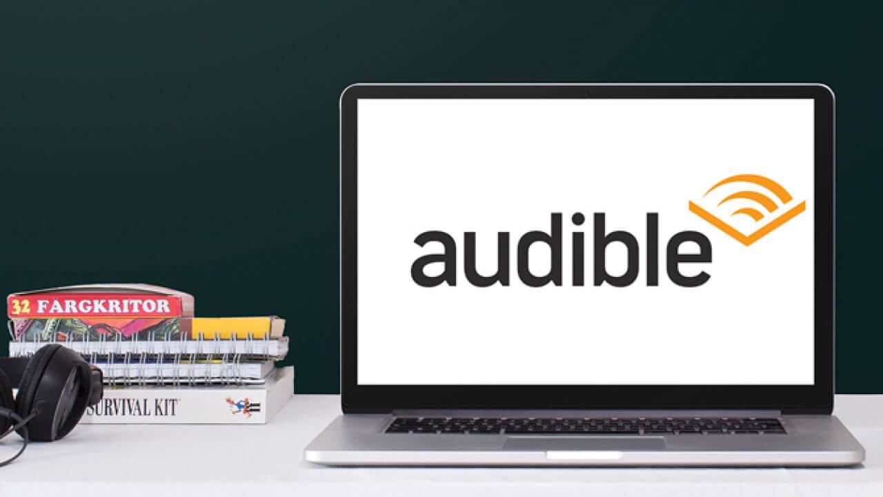 Opening Audible to Read Free Books