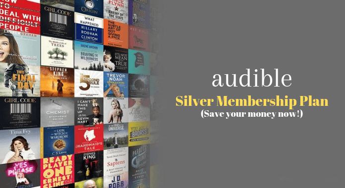 Checking Audible Silver Membership Plan Features