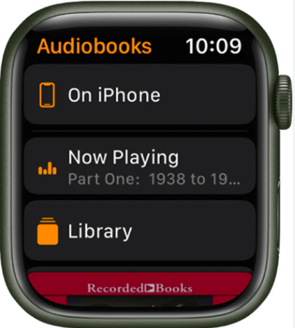 Playing Audible Books on Apple Watch