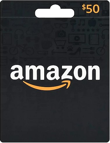 Displaying Amazon Gift Card