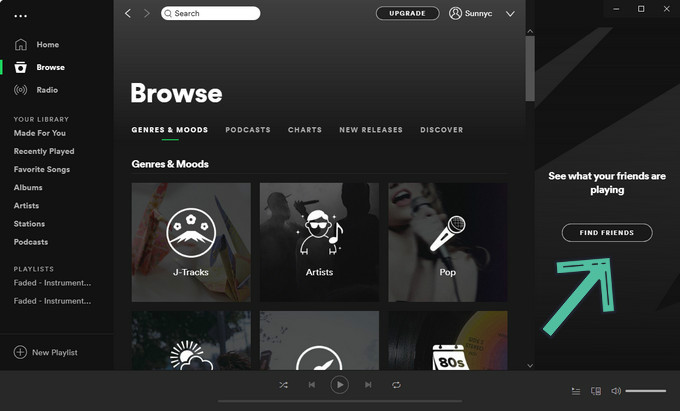 How To Add Friends On Spotify Using PC