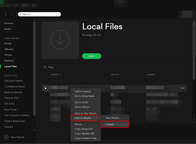 Add Local Music to Spotify