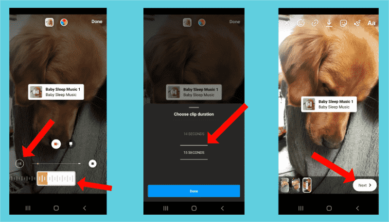 Adjust Music On Instagram Stories