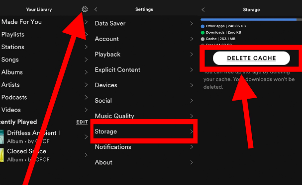 Clear Spotify Cache On Your Android Device