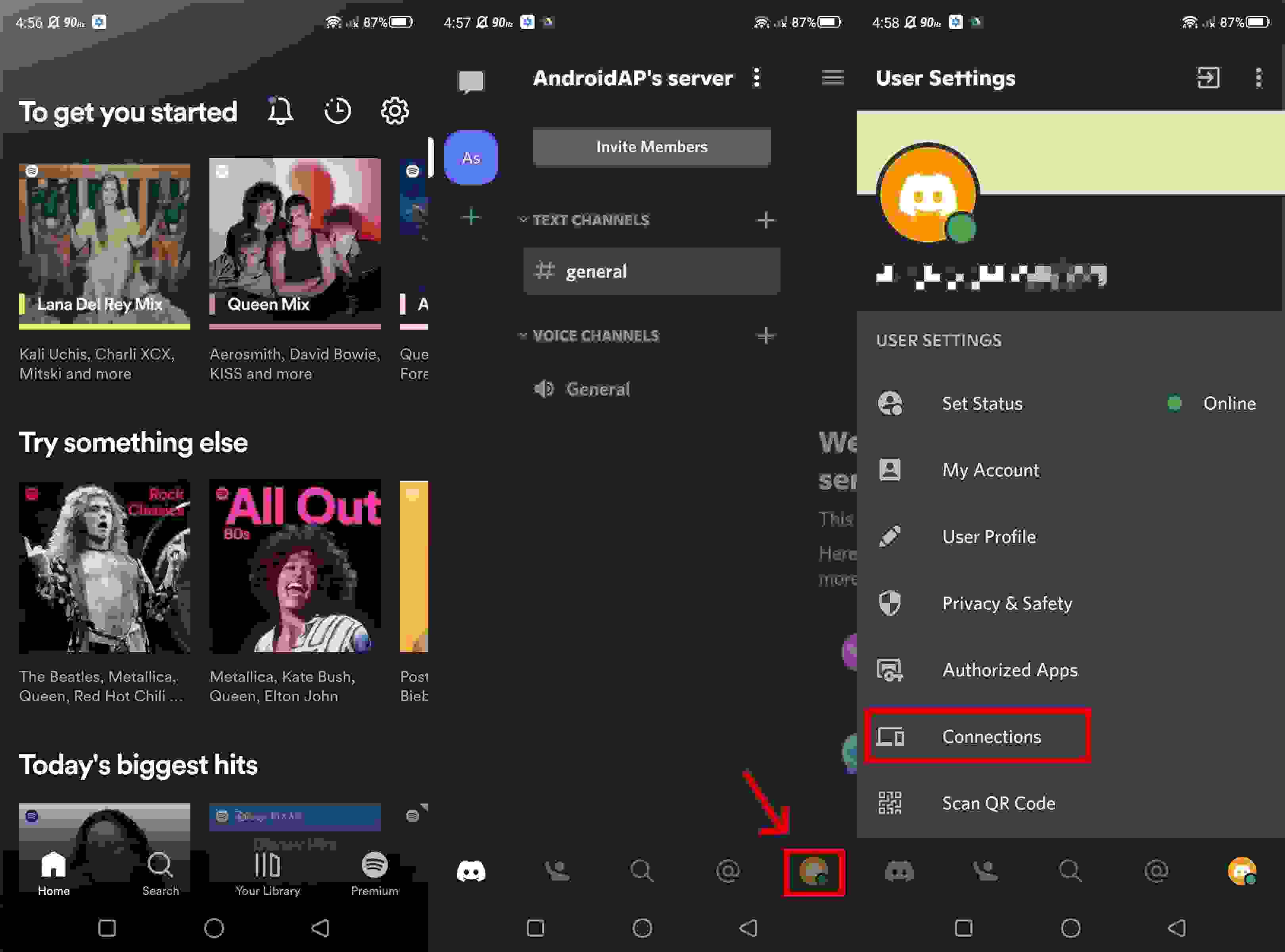 Connect Spotify To Discord On Mobile