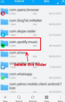 Clean Install Spotify On Android