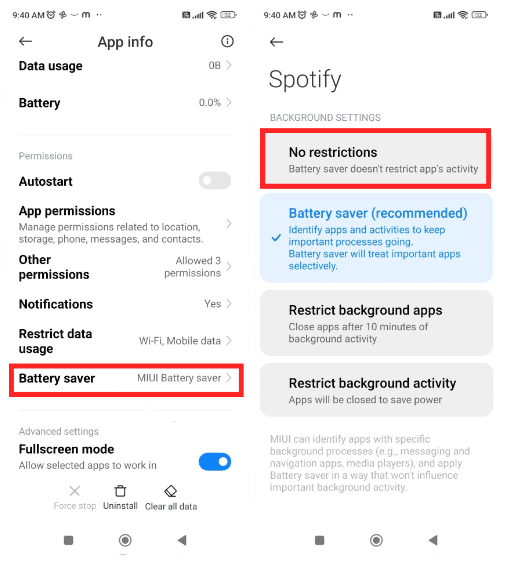 Battery Saver