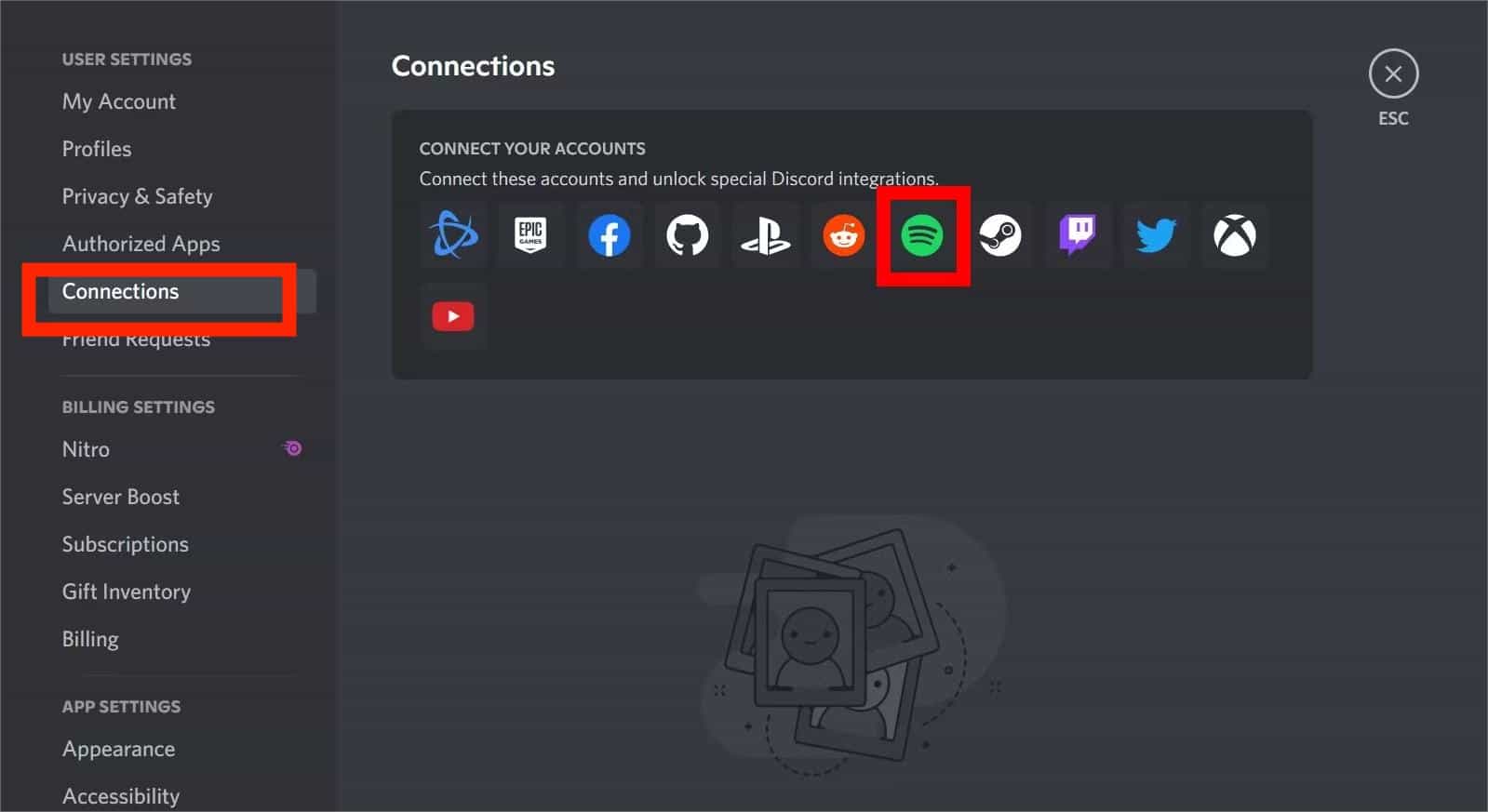 Discord Connect Your Spotify Account