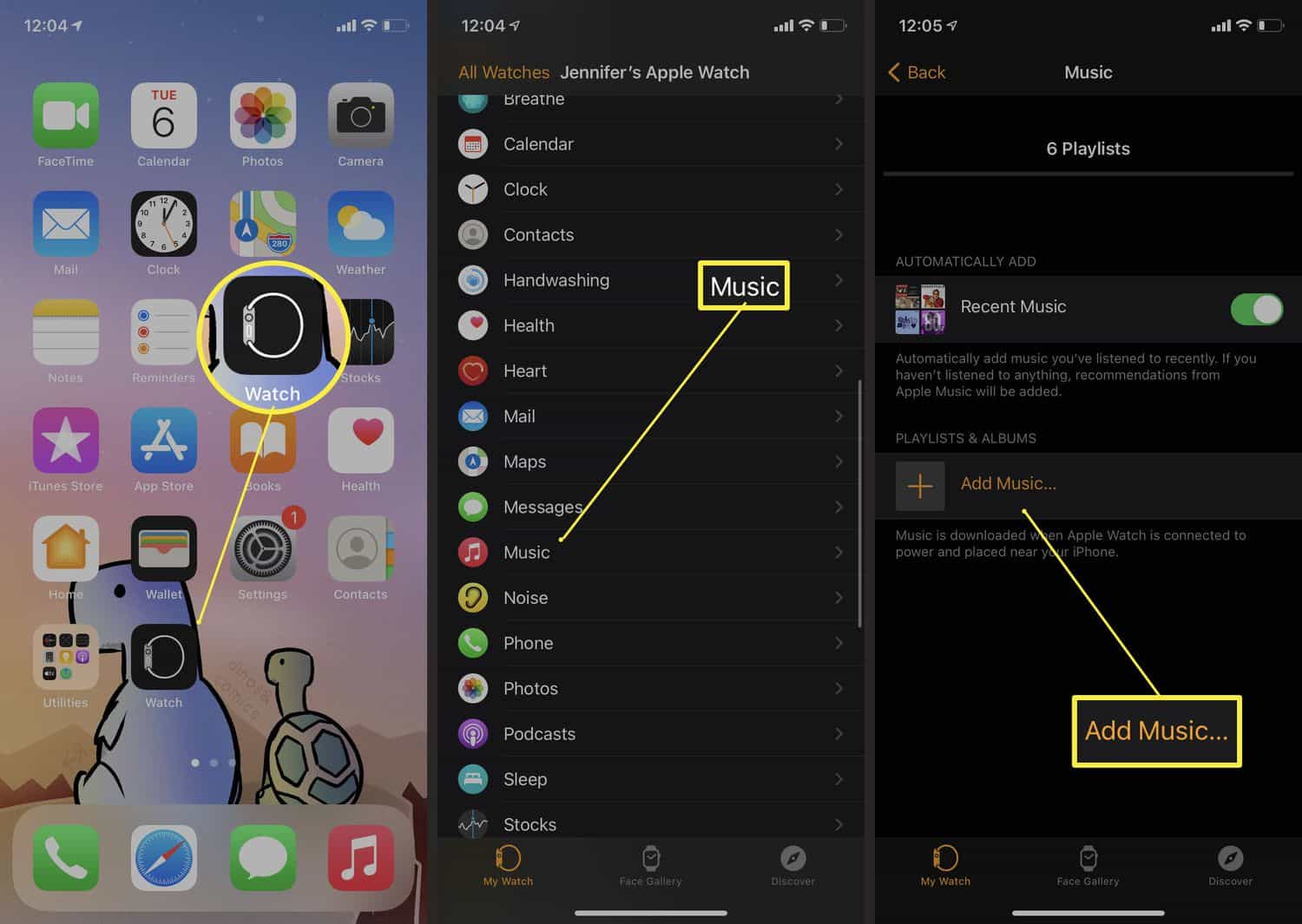Add Music On Your Apple Watch