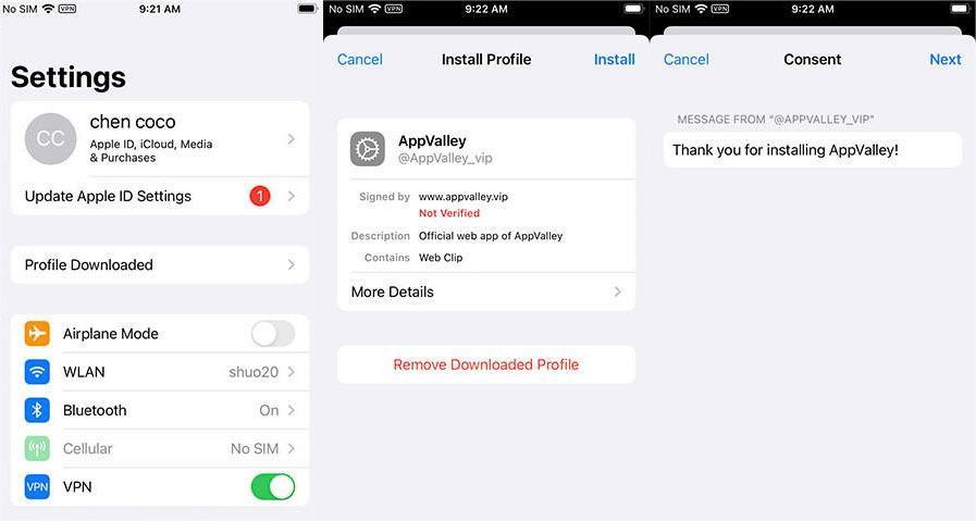 Install Appvalley On Your Phone