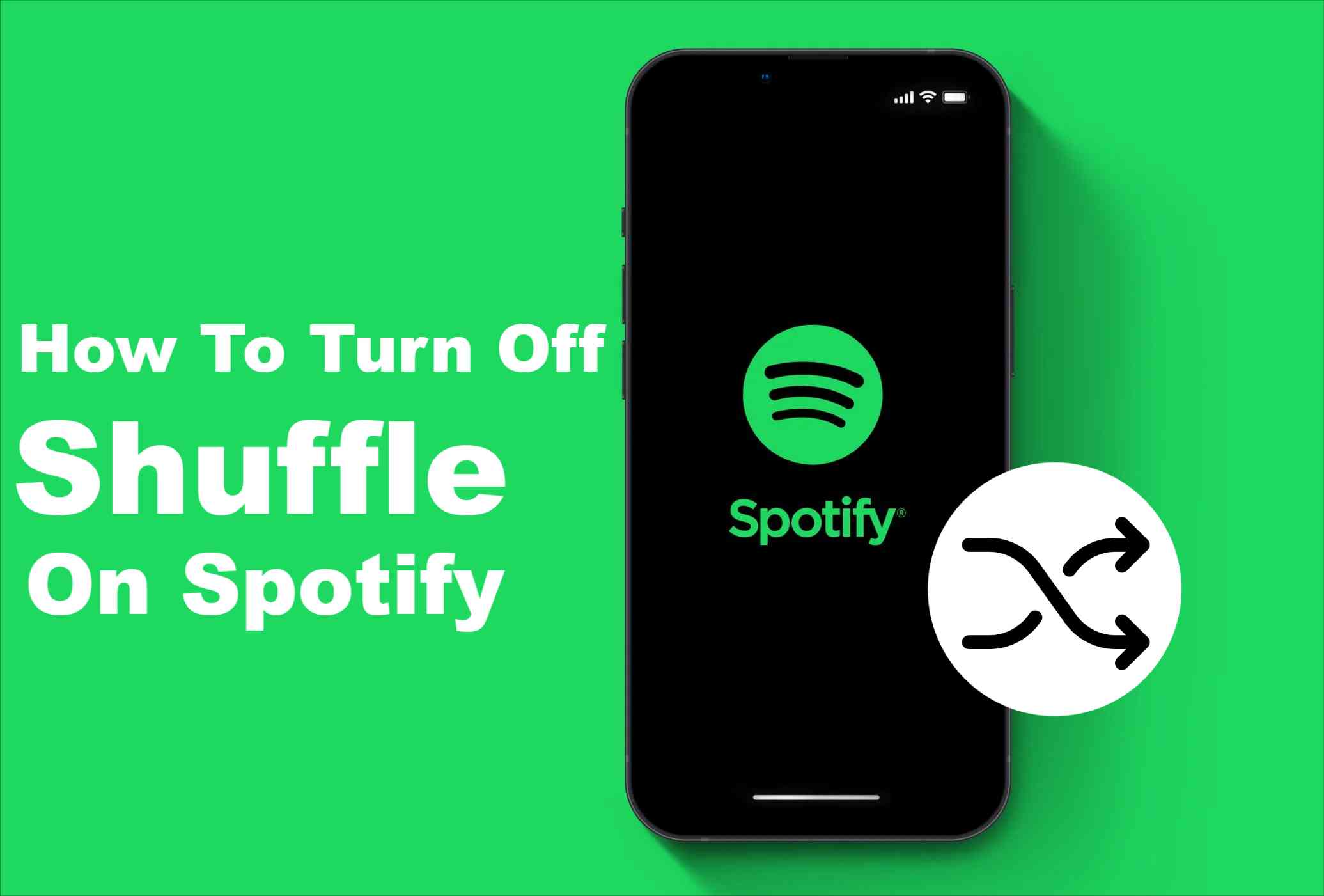 Why Can T I Turn Off Shuffle On Spotify Iphone