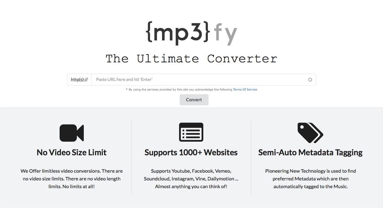 Mp3fy Online Spotify Converter