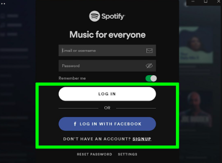 Relog-In To Your Spotify Account